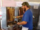 Hard working volunteer - Big Greek Food Fest, Niles