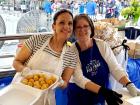 Hard working volunteers - Big Greek Food Fest, Niles