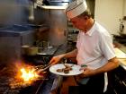 Kitchen crew at Brousko Authentic Greek Cuisine - Schaumburg