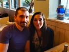 Happy customers enjoying dinner at Brusko Authentic Greek Cuisine - Schaumburg