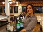 Friendly server at Brousko Authentic Greek Cuisine - Schaumburg