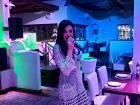 Singer Evgenia at Brousko Authentic Greek Cuisine - Schaumburg