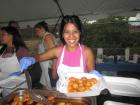 Hard working volunteer - Glenview Greek Fest at Sts. Peter & Paul