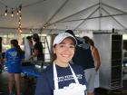 Hard working volunteer - Glenview Greek Fest at Sts. Peter & Paul