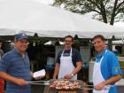 Hard working volunteers -  Glenview Greek Fest at Sts. Peter & Paul