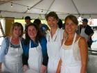 Hard working volunteers -  Glenview Greek Fest at Sts. Peter & Paul