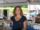 Hard working volunteer - Glenview Greek Fest at Sts. Peter & Paul