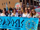 Happy participants - Greek Independence Day Parade Chicago