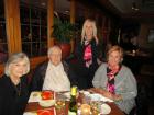 Family enjoying Valentine's Dinner at Jameson's Charhouse
