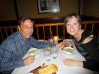 Couple enjoying Valentine's Dinner at Jameson's Charhouse 