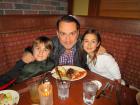 Family enjoying Valentine's Dinner at Jameson's Charhouse