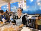 Hard working volunteers, Lincoln Park Greek Fest, Chicago