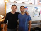 Hard working volunteers, Lincoln Park Greek Fest, Chicago