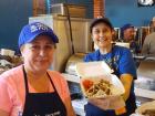 Hard working volunteers - Lincoln Park Greek Fest, Chicago