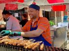 Hard working volunteers - Lincoln Park Greek Fest, Chicago