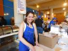 Hard working volunteer, Lincoln Park Greek Fest, Chicago