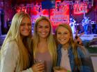 Happy participants at Bella Cain Live Music show - Niko's Red Mill Tavern in Woodstock