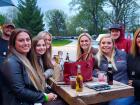 Happy participants at Bella Cain show - Niko's Red Mill Tavern in Woodstock