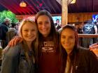 Happy participants at Bella Cain Live Music show - Niko's Red Mill Tavern in Woodstock