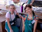 Hard working volunteers - Oak Lawn Greek Fest at St. Nicholas 