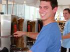 Hard working volunteers - Oak Lawn Greek Fest at St. Nicholas 