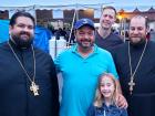Church leaders and guests - Oak Lawn Greek Fest at St. Nicholas