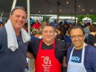 Hard working volunteers - Palos Hills Greek Fest