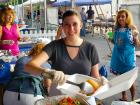 Hard working volunteer - Palos Hills Greek Fest