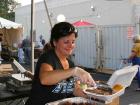 Hard working volunteer - Greek Fest of Palos Hills