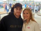 Couple enjoying the St. Demetrios Elmhurst Greek Fest