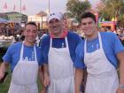 Hard working volunteers - Taste of Greece at St. Demetrios, Elmhurst