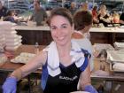 Hard working volunteer - Taste of Greece at St. Demetrios, Elmhurst