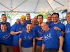 Hard working volunteers - St. Demetrios Greek Fest, Elmhurst