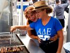 Hard working volunteers - St. Demetrios Greek Fest, Elmhurst