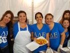 Hard working volunteers - St. Demetrios Greek Fest, Elmhurst