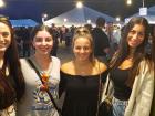 Friends enjoying the St Demetrios Greek Fest in Elmhurst