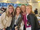 Friends enjoying the St. Demetrios Elmhurst Greek Fest