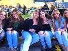 Friends enjoying the St. Demetrios Elmhurst Greek Fest