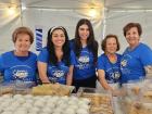 Hard working volunteers at St. Demetrios Elmhurst Greek Fest