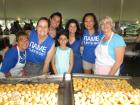 Hard working volunteers, St. Demetrios Greekfest (Elmhurst)