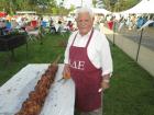 Hard working volunteer, St. Demetrios Greekfest (Elmhurst)