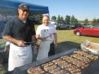 Hard working volunteers - St. Demetrios Greekfest Libertyville