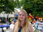 Happy participant - St. Demetrios Lincoln Square Greekfest, Chicago