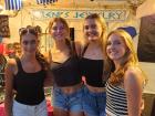 Friends enjoying the St. Nectarios Greek Fest in Palatine