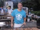 Hard working volunteers - St. Nectarios Greekfest, Palatine