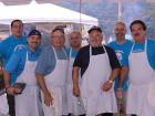 Hard working volunteers - St. Nectarios Greekfest, Palatine