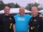 Festival staff and police officers -  St. Nectarios Greekfest, Palatine