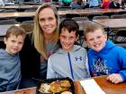 Happy participants - St. Nectarios Greekfest, Palatine