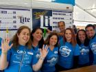 Hard working volunteers - St. Nectarios Greekfest, Palatine