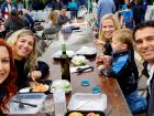 Happy participants - St. Nectarios Greekfest, Palatine